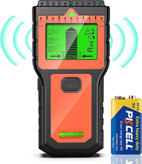 اسکنر دیوار و تیرکیاب الکترونیکی ۸ کاره NICEWIN مدل Stud Finder با نمایشگر LCD و تشخیص فلز، چوب و سیم برق